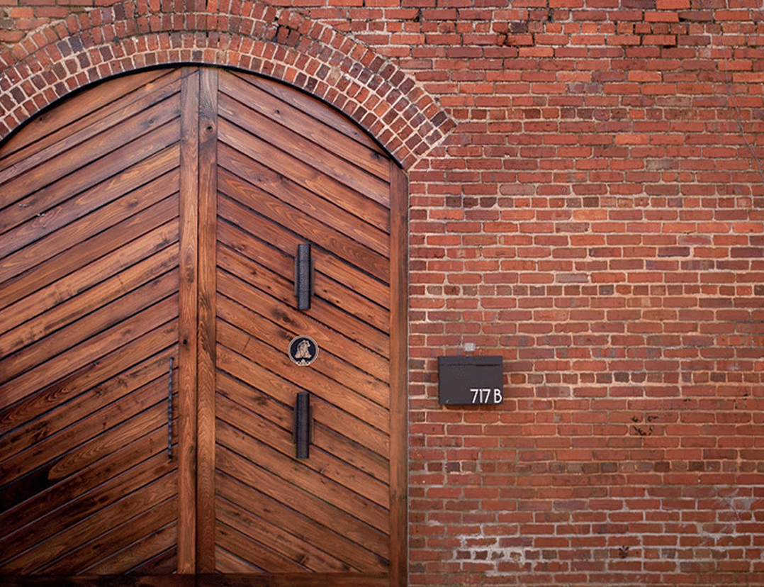 a close up of a brick building a close up of a brick building